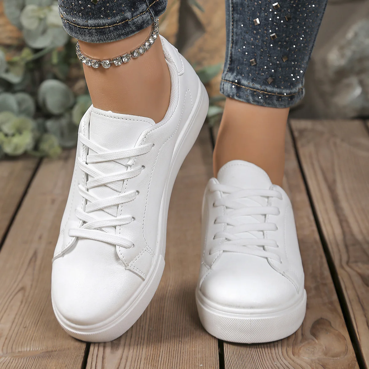 Damen Sneakers mit dämpfender Sohle und klassischem Design Heidi Mode - Image 7