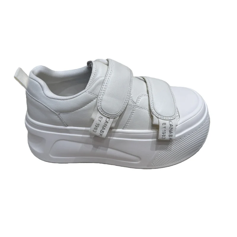 Damen Sneakers mit doppeltem Klettverschluss und hohen Plateau-Heel Heidi Mode - Image 5