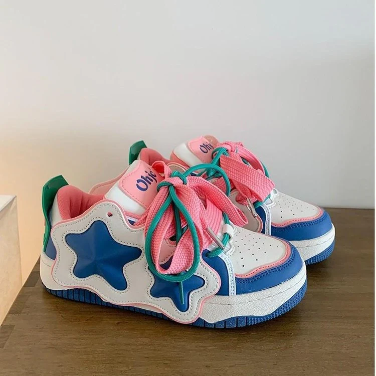 Damen Sneakers mit einzigartigem Sternen-Design und bequemer Polsterung Heidi Mode - Image 7