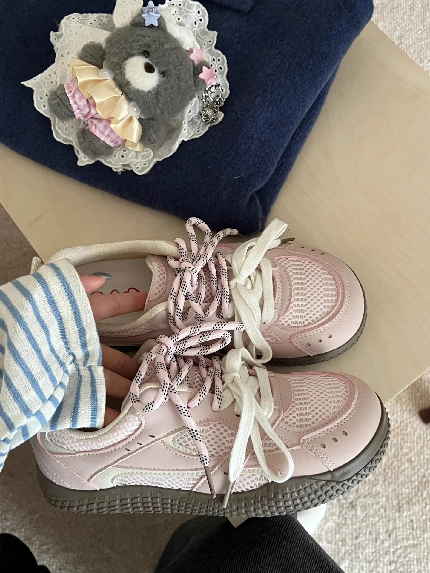 Damen Sneakers mit elastischem Obermaterial und modischem Design Heidi Mode - Image 6