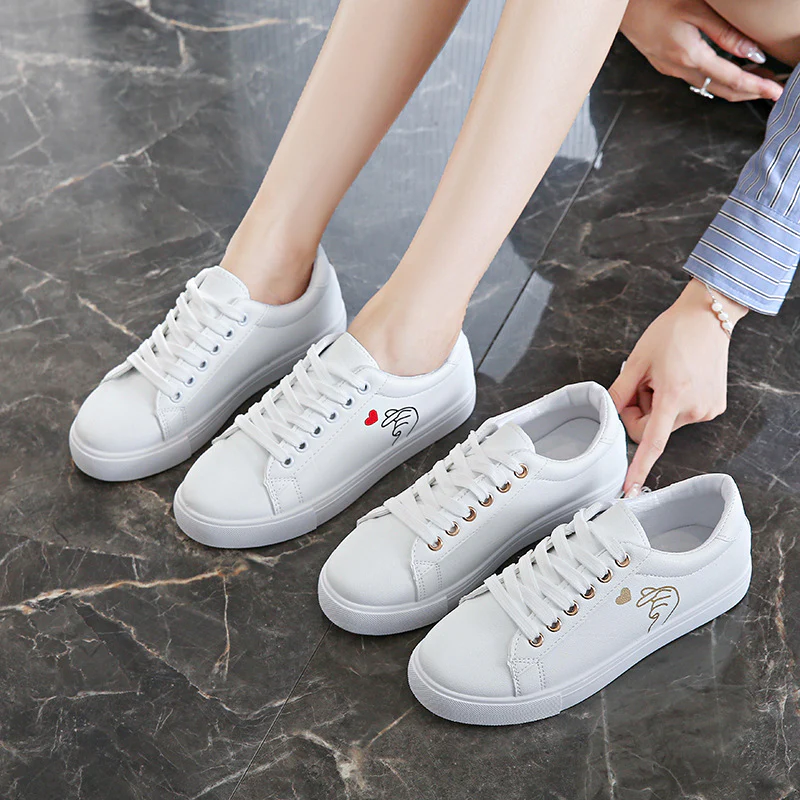Damen Sneakers mit elegantem Logo und bequemer Sohle Heidi Mode - Image 3