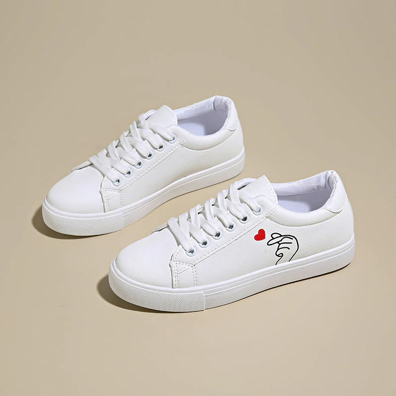 Damen Sneakers mit elegantem Logo und bequemer Sohle Heidi Mode - Image 6