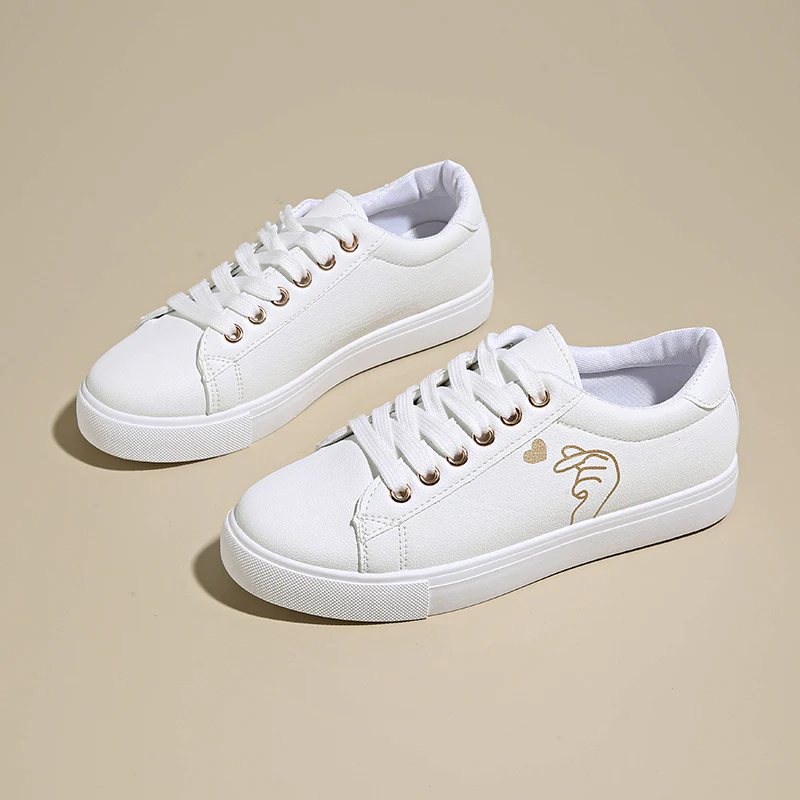 Damen Sneakers mit elegantem Logo und bequemer Sohle Heidi Mode - Image 7