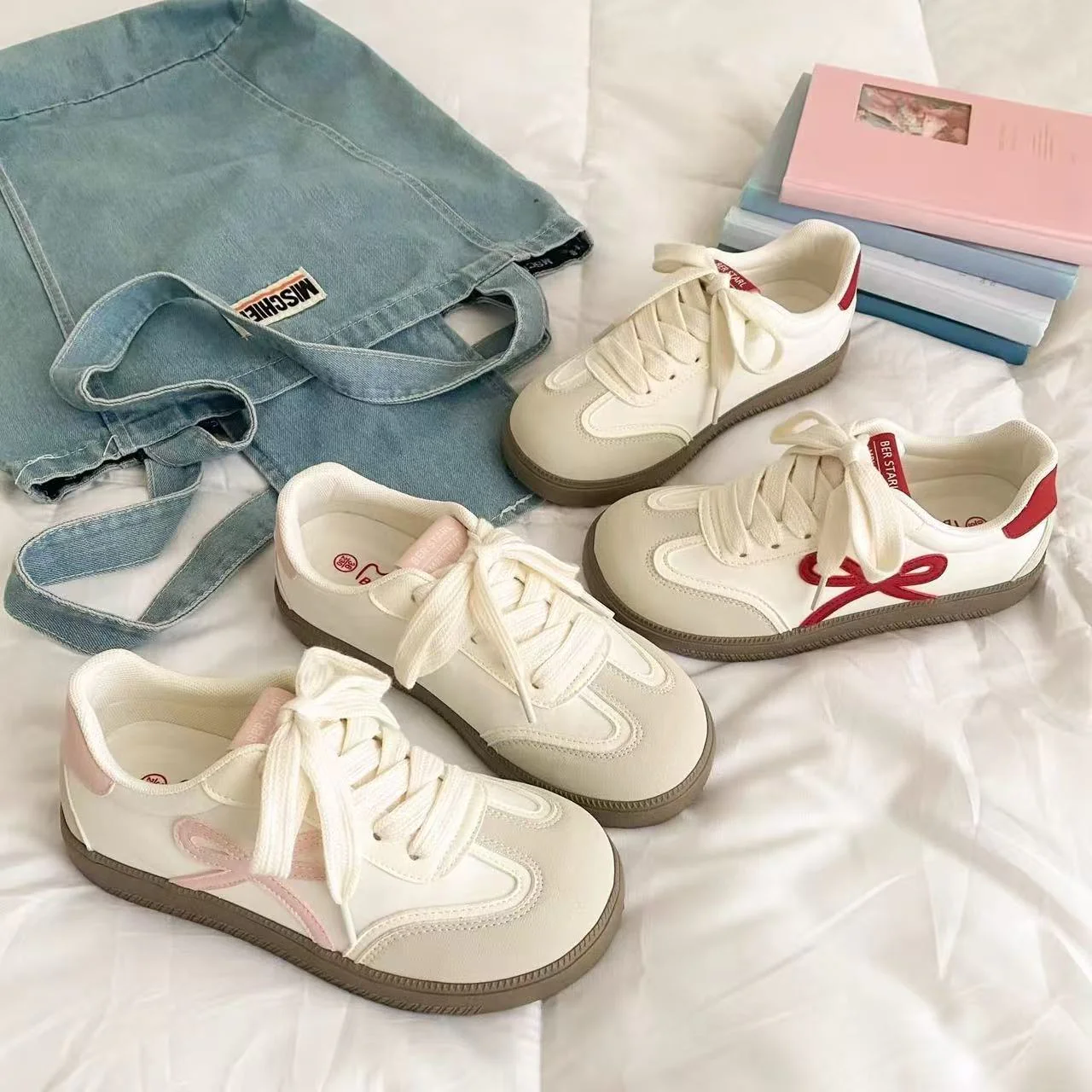 Damen Sneakers mit ergonomischer Dämpfung und modischen Details Heidi Mode - Image 4