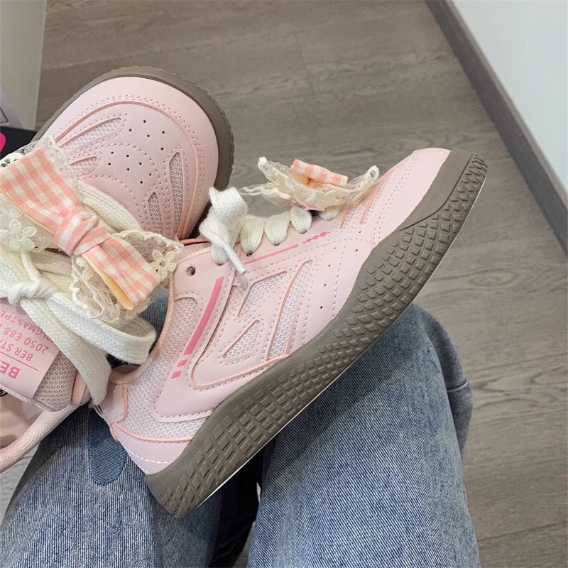 Damen Sneakers mit floralem Design und bequemem Dämpfungssystem Heidi Mode - Image 2