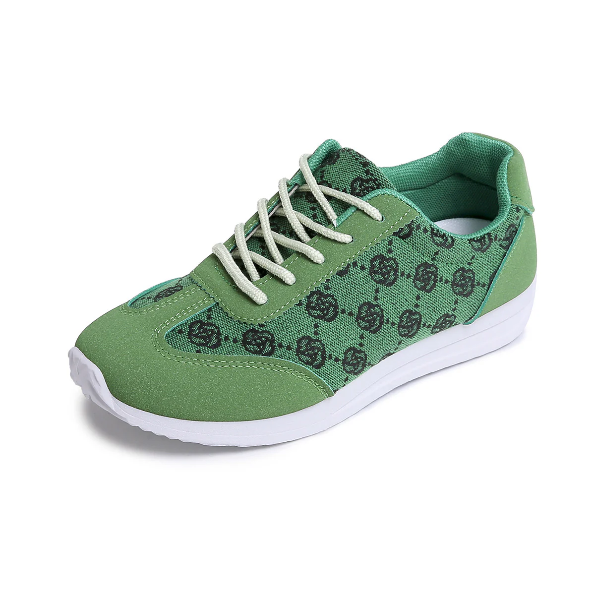 Damen Sneakers mit floralen Mustern und atmungsaktiver Oberfläche Heidi Mode - Image 5
