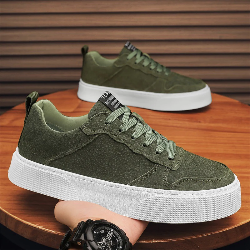 Damen Sneakers mit hochwertigem Wildleder-Obermaterial und rutschfester Sohle Heidi Mode - Image 2