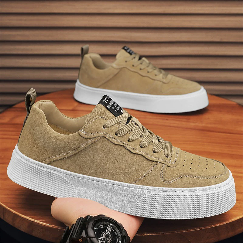 Damen Sneakers mit hochwertigem Wildleder-Obermaterial und rutschfester Sohle Heidi Mode - Image 3