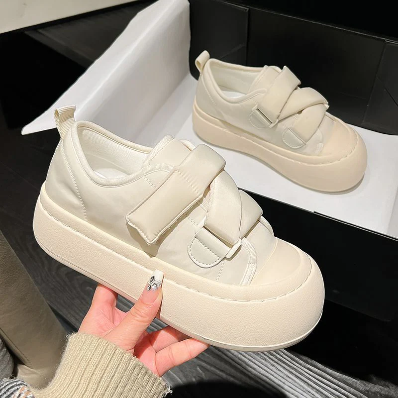 Damen Sneakers mit hohem Plateau und praktischem Klettverschluss Heidi Mode - Image 6