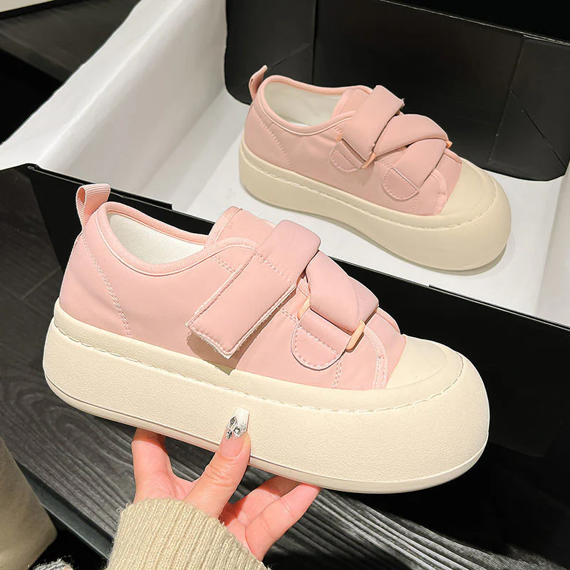 Damen Sneakers mit hohem Plateau und praktischem Klettverschluss Heidi Mode - Image 7