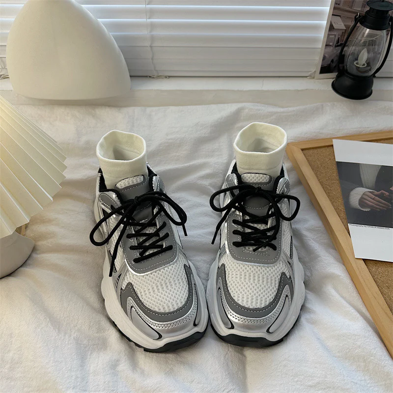 Damen Sneakers mit hohem Schaft und innovativer Dämpfung Heidi Mode - Image 6
