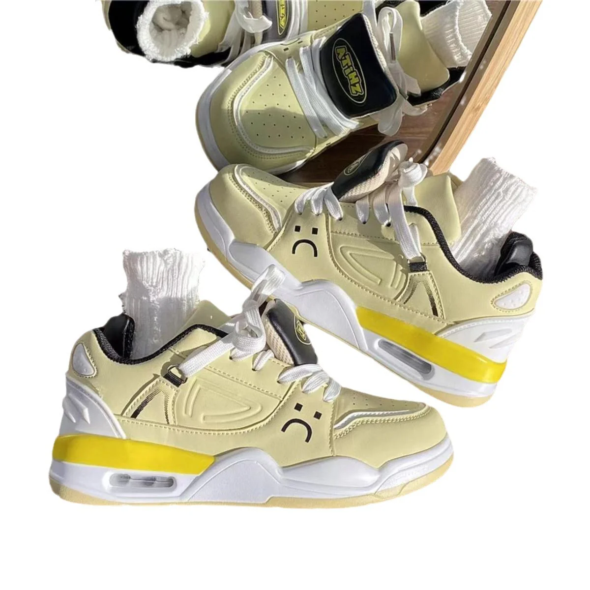 Damen Sneakers mit innovativem Dämpfungssystem und klassischem Design Heidi Mode - Image 5