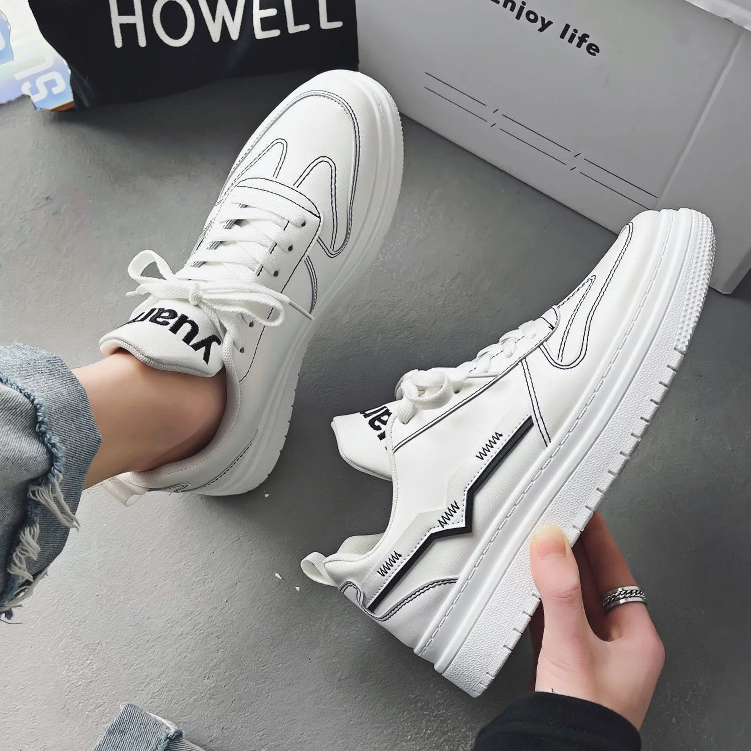 Damen Sneakers mit innovativem Design und komfortabler Dämpfung Heidi Mode - Image 7