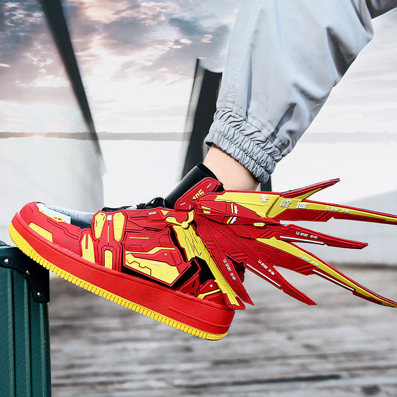 Damen Sneakers mit innovativem futuristischem Design Heidi Mode - Image 3