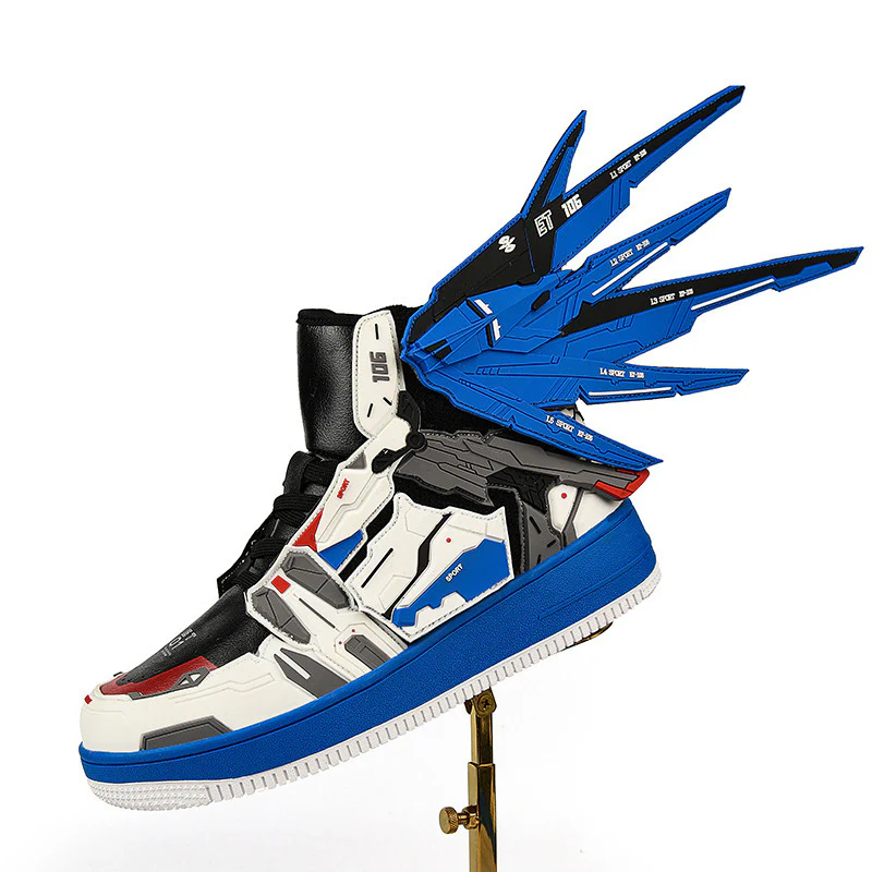 Damen Sneakers mit innovativem futuristischem Design Heidi Mode - Image 5