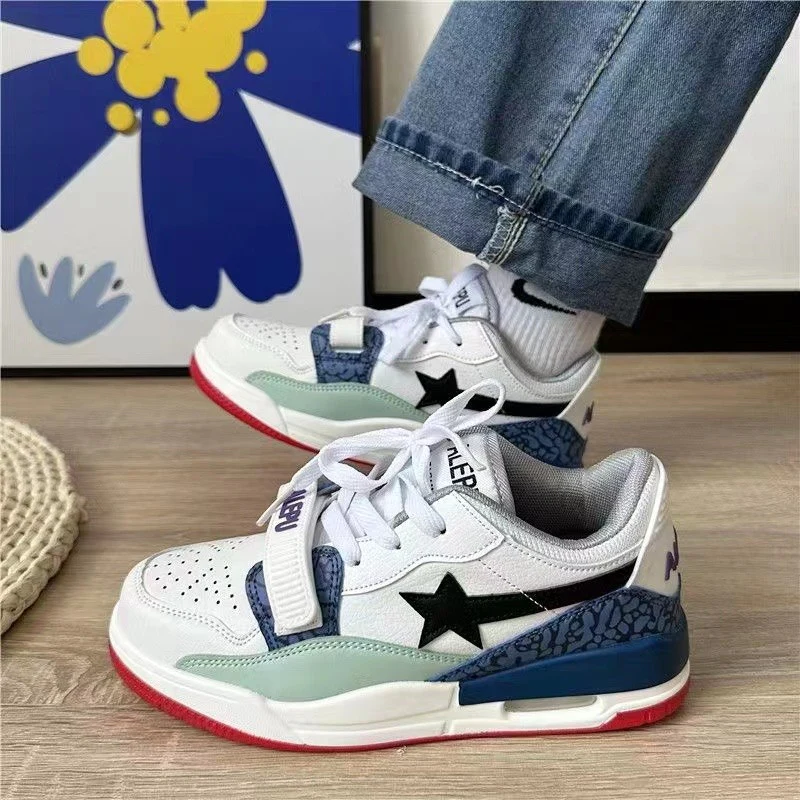 Damen Sneakers mit innovativem Klettverschluss und stilvollem Sternen-Design Heidi Mode - Image 3