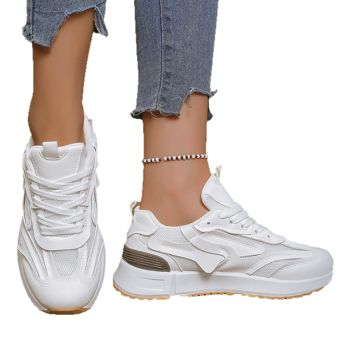 Damen Sneakers mit innovativem Luftdämpfungssystem und rutschfester Sohle Heidi Mode - Image 5