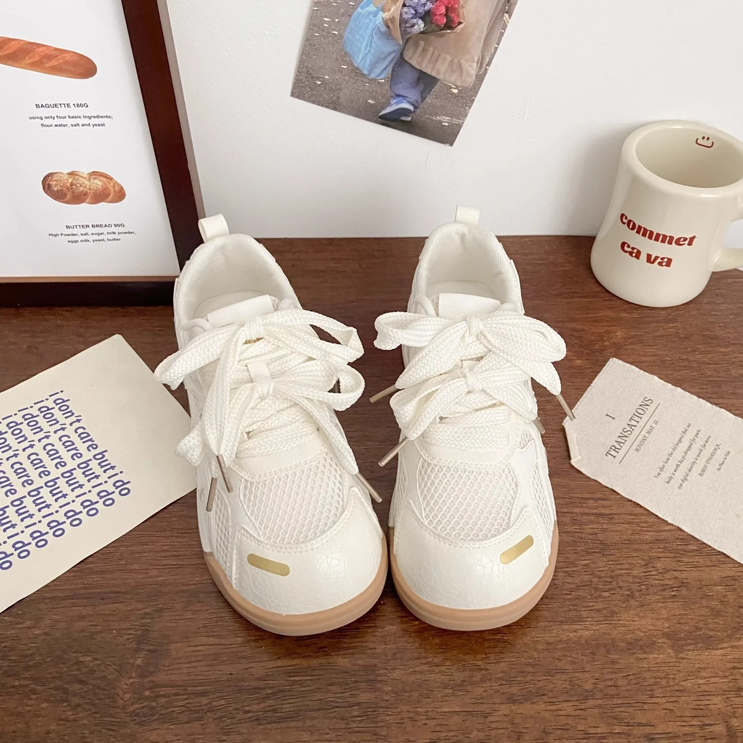 Damen Sneakers mit innovativem Schnürsystem und atmungsaktiver Oberflächenstruktur Heidi Mode - Image 4