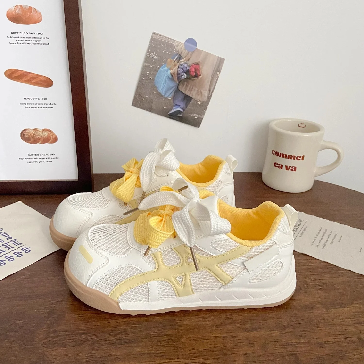 Damen Sneakers mit innovativem Schnürsystem und atmungsaktiver Oberflächenstruktur Heidi Mode - Image 6