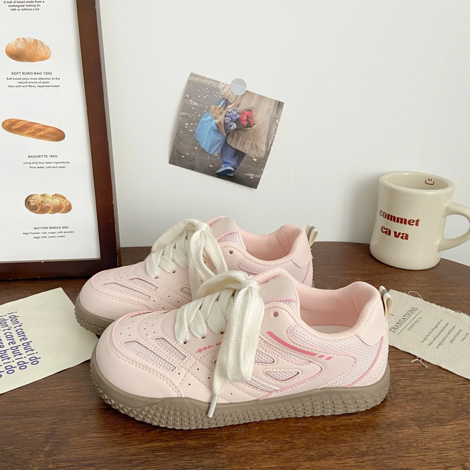 Damen Sneakers mit innovativer Schnürtechnologie und atmungsaktiver Oberflächenstruktur Heidi Mode - Image 2