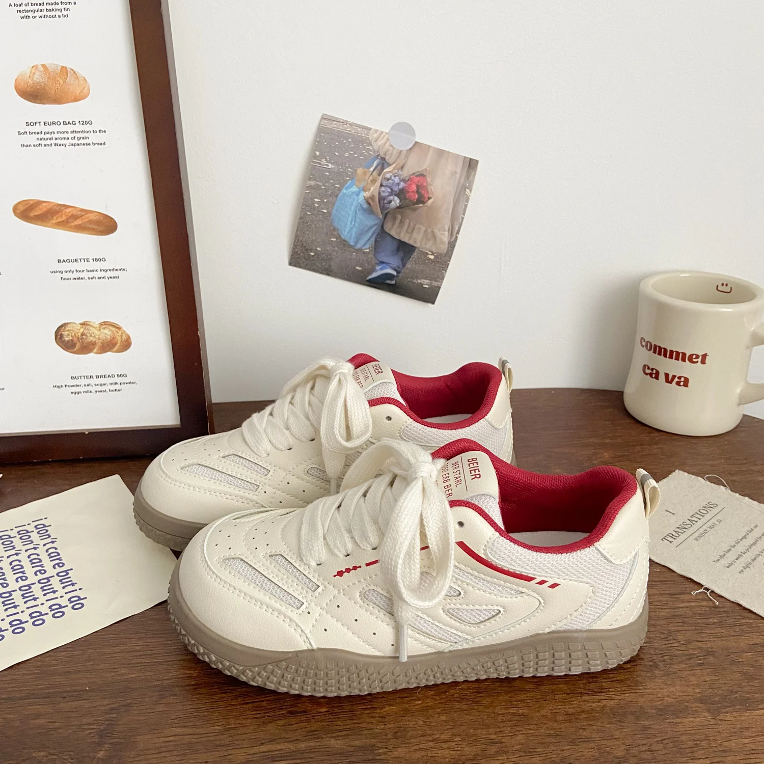 Damen Sneakers mit innovativer Schnürtechnologie und atmungsaktiver Oberflächenstruktur Heidi Mode - Image 7