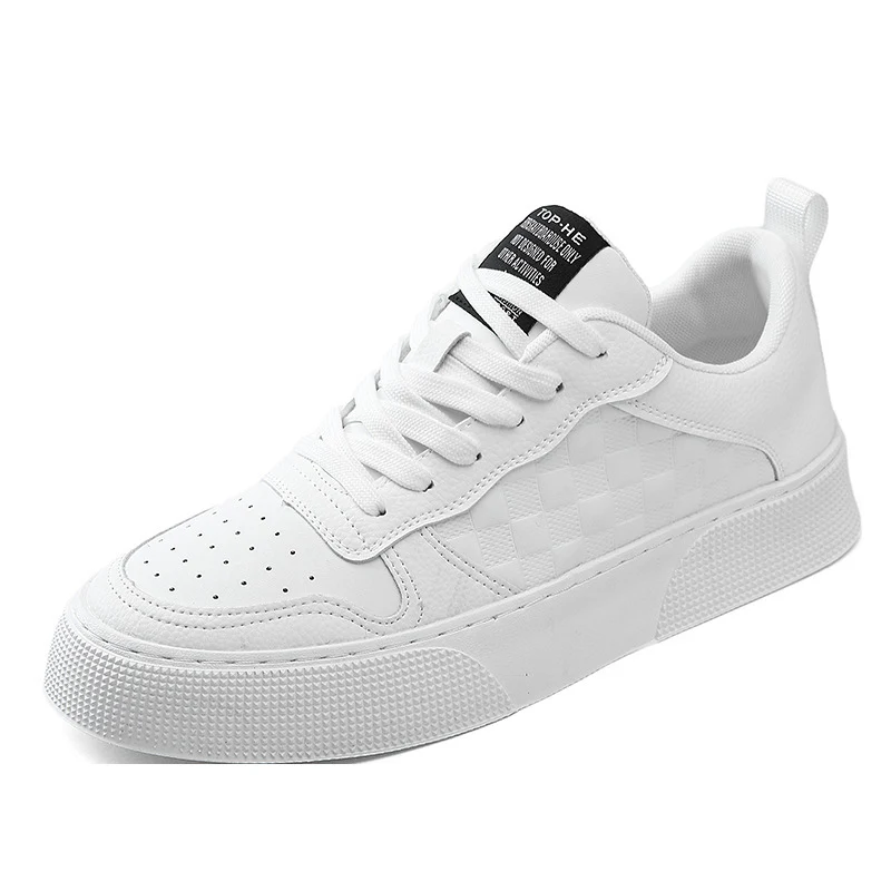 Damen Sneakers mit kariertem Obermaterial und markanter Sohle Heidi Mode - Image 5