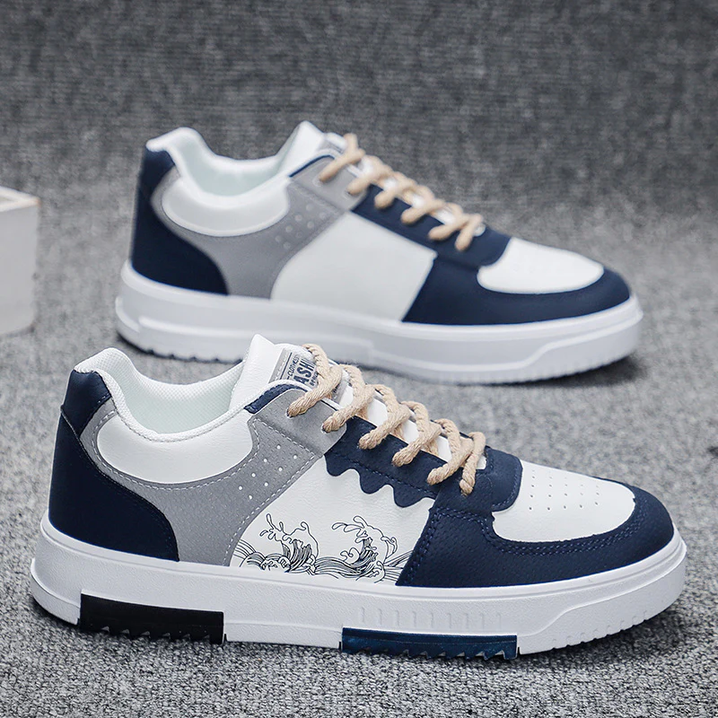 Damen Sneakers mit kunstvollem Wellenmuster und atmungsaktivem Obermaterial Heidi Mode - Image 2