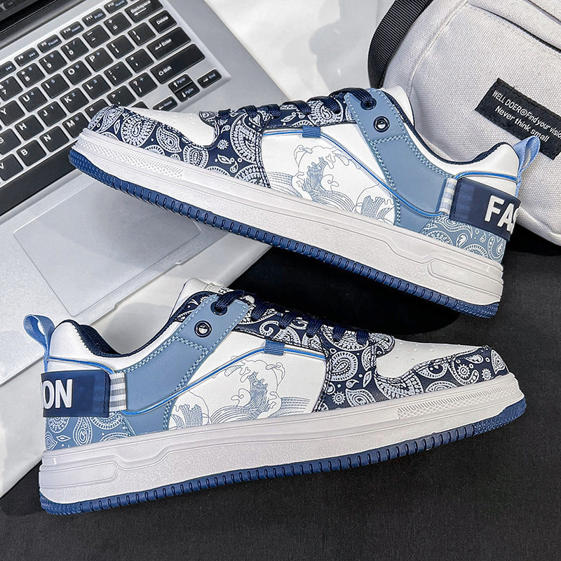 Damen Sneakers mit kunstvoller Paisley-Musterung und atmungsaktiver Oberflächenstruktur Heidi Mode - Image 6