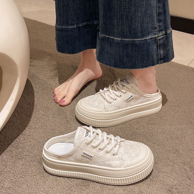 Damen Sneakers mit luftiger Spitze und dämpfender Laufsohle Heidi Mode