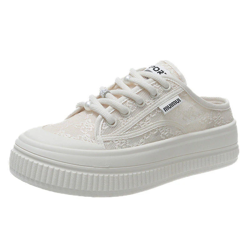 Damen Sneakers mit luftiger Spitze und dämpfender Laufsohle Heidi Mode - Image 5
