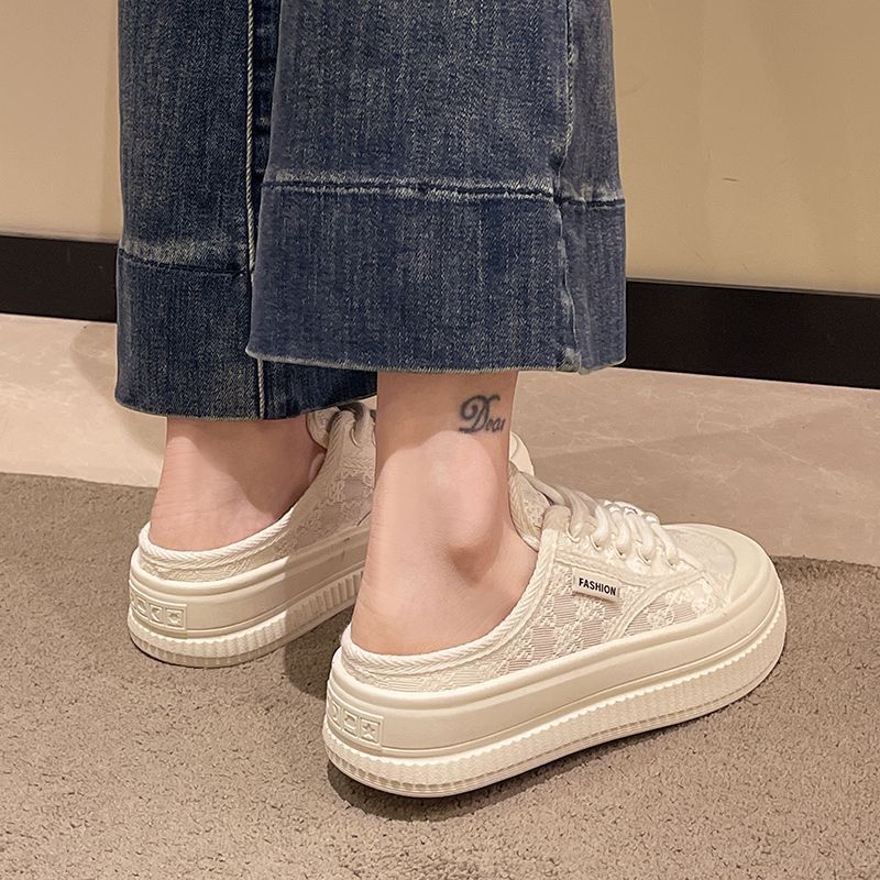 Damen Sneakers mit luftiger Spitze und dämpfender Laufsohle Heidi Mode - Image 6