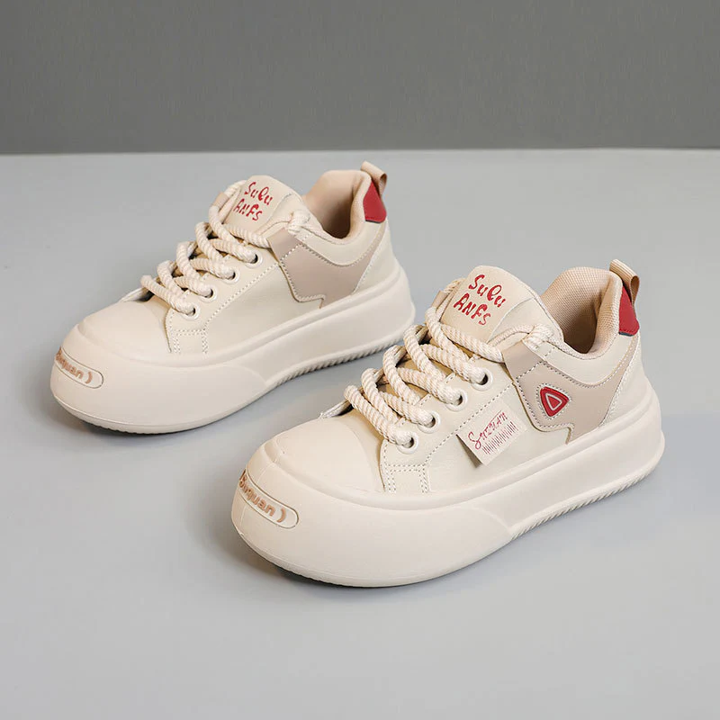 Damen Sneakers mit modischem Design und erhöhter Plateau-Sohle Heidi Mode - Image 7