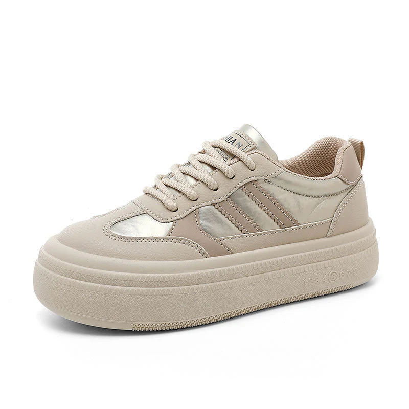 Damen Sneakers mit modischem Plateausohlen-Design und atmungsaktiver Oberfläche Heidi Mode - Image 5