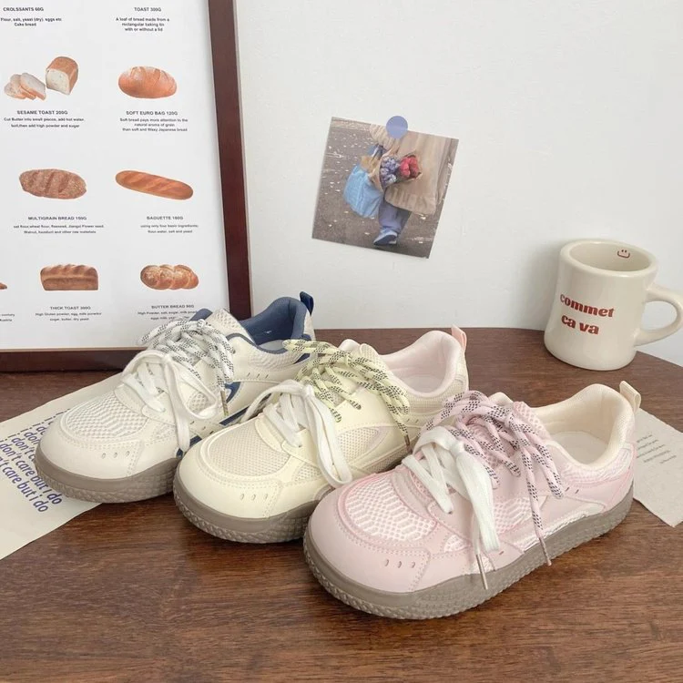 Damen Sneakers mit modischem Schnürsystem und rutschfester Sohle Heidi Mode - Image 5