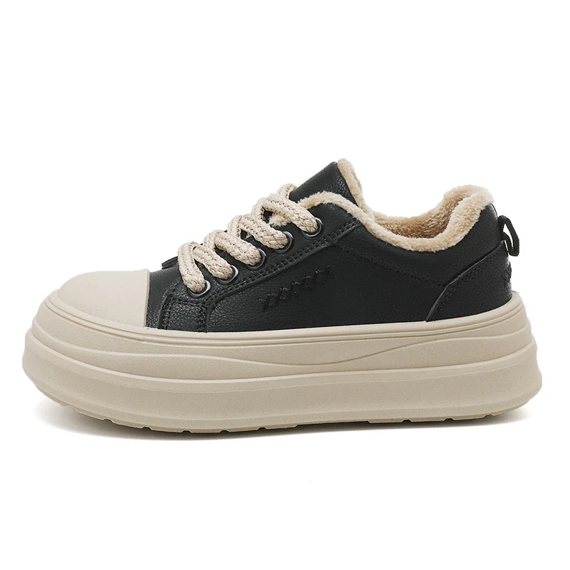Damen Sneakers mit plüschigem Innenfutter und bequemer Dämpfung Heidi Mode - Image 6