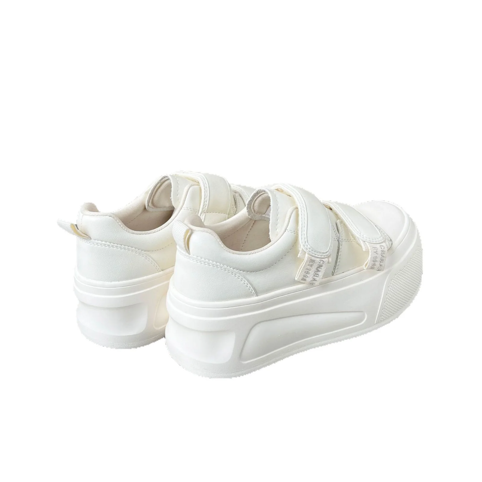 Damen Sneakers mit praktischem Klettverschluss und trendiger Plateausohle Heidi Mode - Image 5