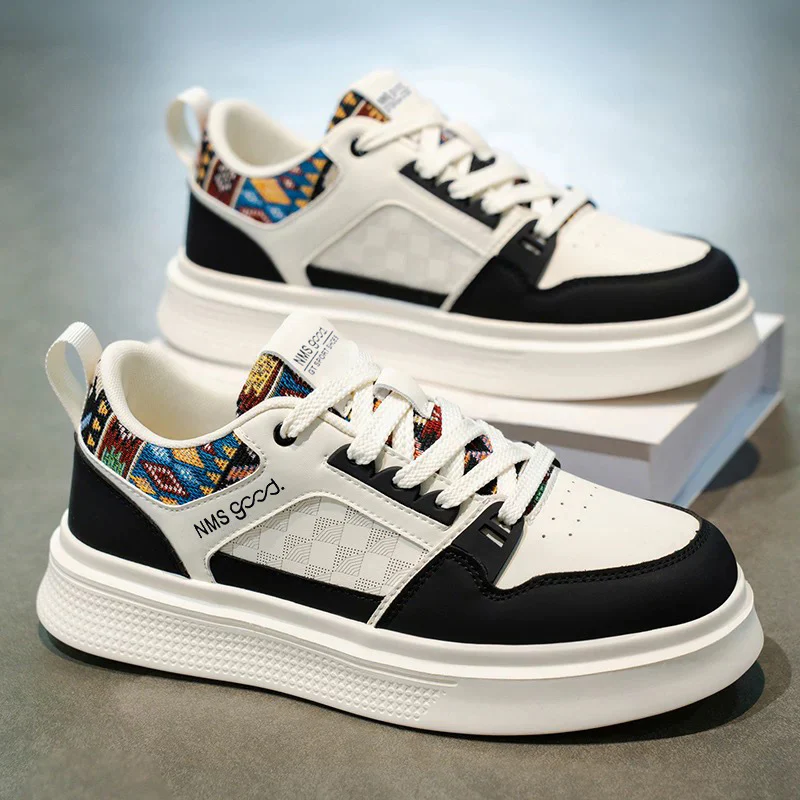 Damen Sneakers mit stilvollem ethnischen Muster und dämpfender Sohle Heidi Mode - Image 2
