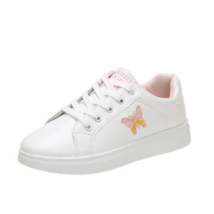 Damen Sneakers mit stilvollem Schmetterlingsmotiv und bequemer Sohle Heidi Mode - Image 5