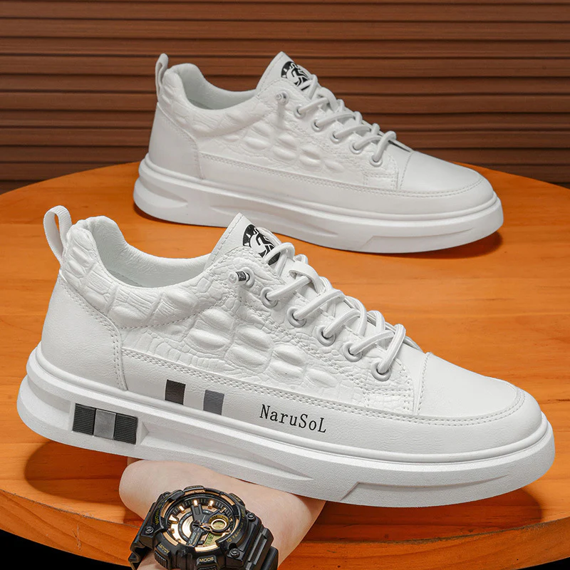 Damen Sneakers mit strukturiertem Obermaterial und komfortabler Dämpfung Heidi Mode - Image 2