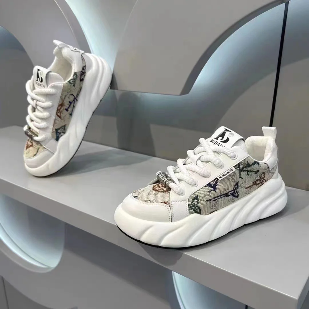 Damen Sneakers mit trendiger Profilsohle und sportlichem Design Heidi Mode - Image 2