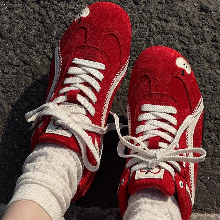 Damen Sneakers mit verspieltem Applikationsdesign und atmungsaktiver Sohle Heidi Mode - Image 3