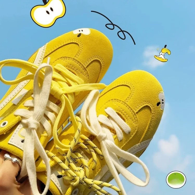 Damen Sneakers mit verspieltem Applikationsdesign und hochwertiger Verarbeitung Heidi Mode