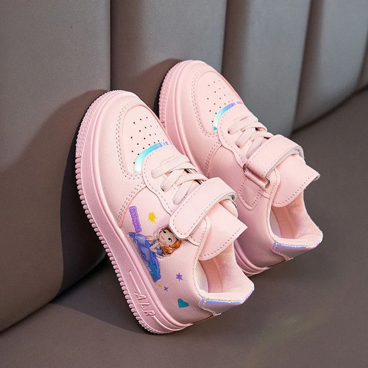 Damen Sneakers mit verspieltem Prinzessinnenmotiv und praktischem Klettverschluss Heidi Mode - Image 4