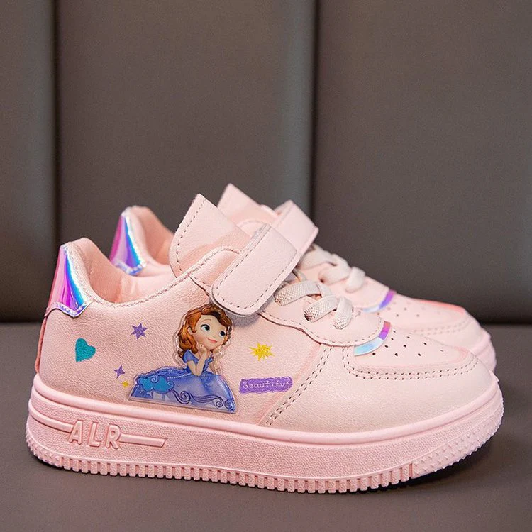 Damen Sneakers mit verspieltem Prinzessinnenmotiv und praktischem Klettverschluss Heidi Mode - Image 6