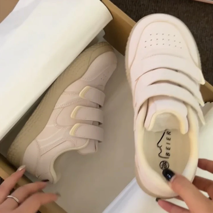 Damen Sneakers mit verstellbarem Klettverschluss und atmungsaktivem Obermaterial Heidi Mode - Image 3