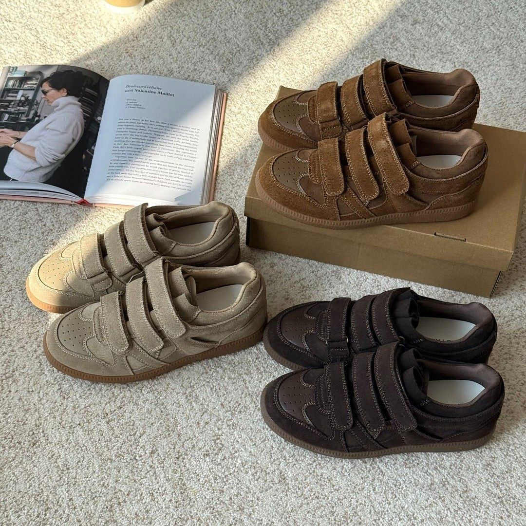 Damen Sneakers mit verstellbaren Klettverschlüssen und trendy Design Heidi Mode - Image 2