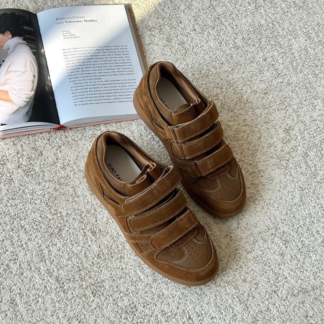 Damen Sneakers mit verstellbaren Klettverschlüssen und trendy Design Heidi Mode - Image 4