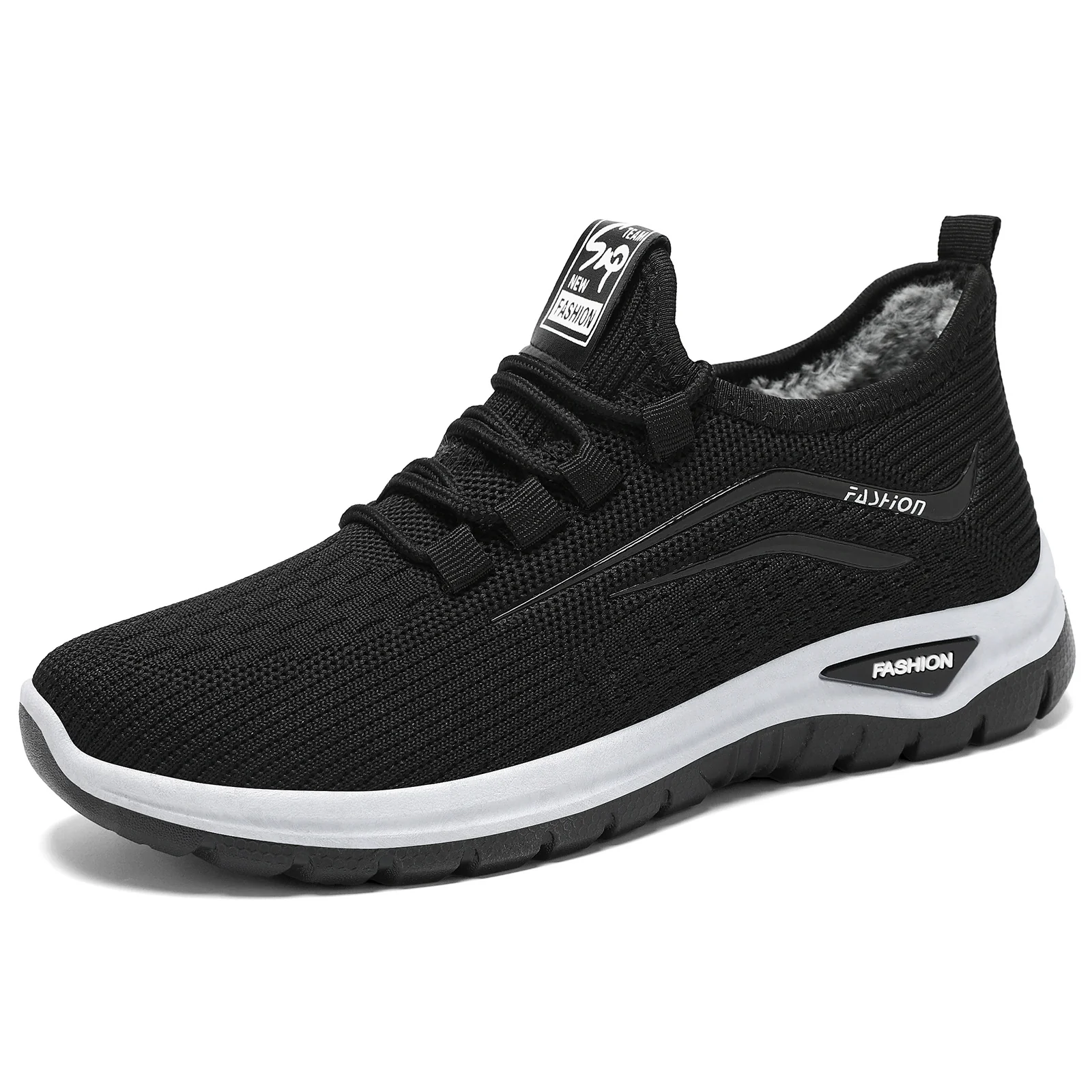 Damen Sneakers mit warmer Innensohle und elastischem Schnellschnürsystem Heidi Mode - Image 6
