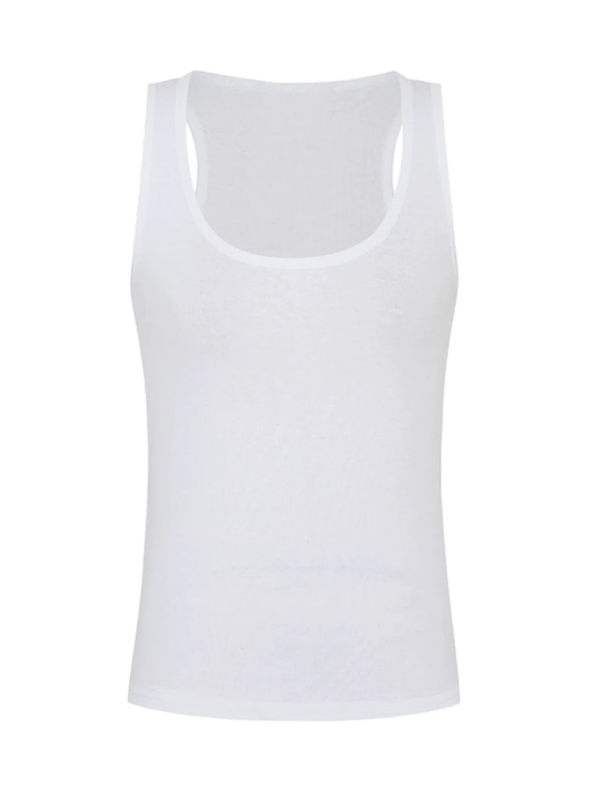 Damen Sommer Tank Top Slim Fit U-Ausschnitt Ärmellos - Image 6
