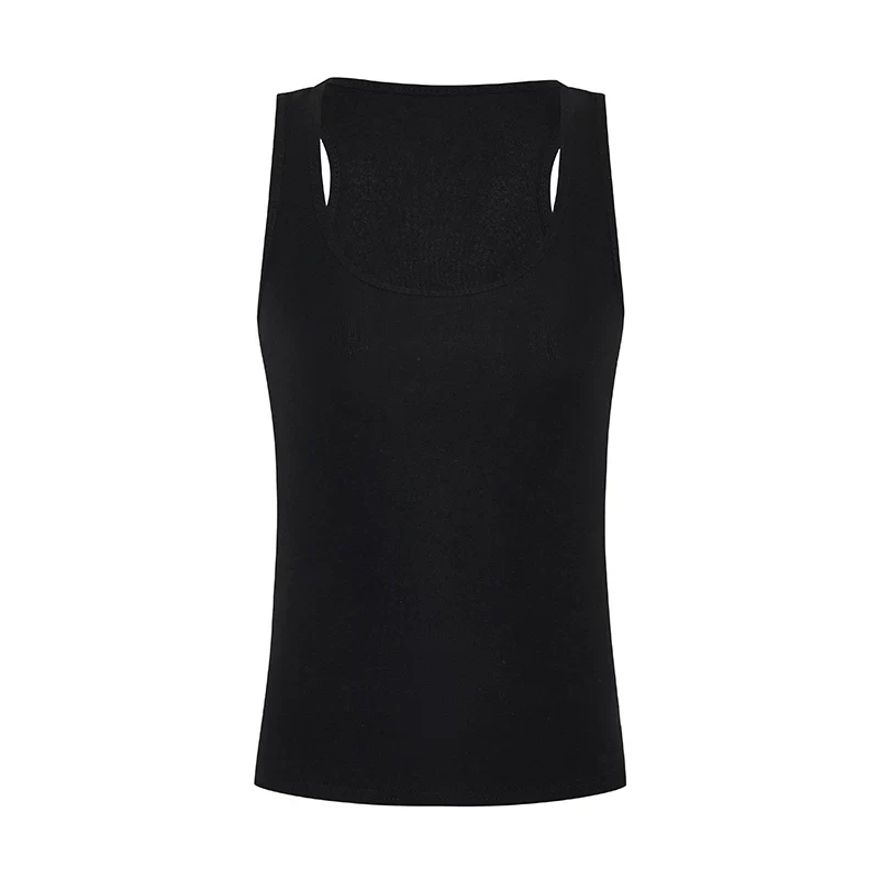 Damen Sommer Tank Top Slim Fit U-Ausschnitt Ärmellos - Image 8